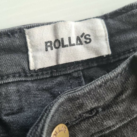 Rollas East Coast High Rise Skinny Ankle Length Jeans Sz 8 - Picture 5 of 6